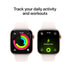 Apple Watch Series 11 (GPS + Cellular) 42mm Rose Gold Alum w/ Light Blush Sport Band M/L