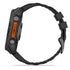 Garmin Fenix 8 51mm AMOLED Sapphire - Carbon Gray DLC Titanium w/ Black/Pebble Gray Silicone Band