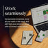 reMarkable Paper Pro Move 7.3" Paper Tablet w/ Marker Plus & Basalt Mosaic Weave Folio