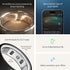 Oura - Ring 4 - Smart Ring - Size Before You Buy with OR4 Sizing Kit - Size 7 - Black - (2024)
