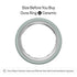 Oura Ring 4 Ceramic Smart Ring Size Before You Buy with OR4 Sizing Kit Size 12 Tide (2025)