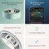 Oura Ring 4 Ceramic Smart Ring Size Before You Buy with OR4 Sizing Kit Size 12 Tide (2025)