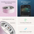 Oura Ring 4 Ceramic Smart Ring Size Before You Buy with OR4 Sizing Kit Size 12 Petal (2025)