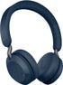 Jabra - Elite 45h Wireless On-Ear Headphones - Navy