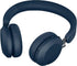 Jabra - Elite 45h Wireless On-Ear Headphones - Navy