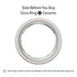 Oura Ring 4 Ceramic Smart Ring Size Before You Buy with OR4 Sizing Kit Size 10 Cloud (2025)