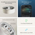 Oura Ring 4 Ceramic Smart Ring Size Before You Buy with OR4 Sizing Kit Size 10 Cloud (2025)