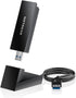 NETGEAR - Nighthawk AXE3000 Tri-Band Wi-Fi 6E USB 3.0 Adapter - Black