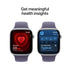 Apple Watch Series 11 GPS + Cellular 46mm Silver Aluminum Purple Fog M/L MFCR4LW/A
