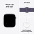 Apple Watch Series 11 GPS + Cellular 46mm Silver Aluminum Purple Fog M/L MFCR4LW/A