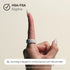 Oura Ring 4 Ceramic Smart Ring - Size 7 - Cloud (2025)