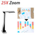 QOMO ScannerCam 22 Portable 8.0 MP USB Document Camera with Built-in Mic and LED Light for MAC, PC, Chromebook. Designed for Online Learning, Web Meeting and Document Scanning