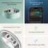 Oura Ring 4 - Ceramic Smart Ring - Size 7 - Tide - (2025)