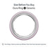 Oura Ring 4 Ceramic Smart Ring Size Before You Buy with OR4 Sizing Kit Size 7 Petal (2025)