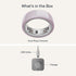 Oura Ring 4 Ceramic Smart Ring Size Before You Buy with OR4 Sizing Kit Size 7 Petal (2025)