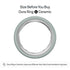 Oura Ring 4 Ceramic Smart Ring Size Before You Buy with OR4 Sizing Kit Size 10 Tide (2025)