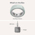 Oura Ring 4 Ceramic Smart Ring Size Before You Buy with OR4 Sizing Kit Size 10 Tide (2025)
