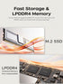 ACEMAGIC - LX15Pro - FHD - Ryzen 5 7430U - 16GB RAM - 512GB SSD - Gray