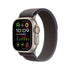 Apple Watch Ultra 2 (GPS + Cellular 49mm) Rugged Titanium Case with Blue/Black Trail Loop, M/L - MRF63LL/A