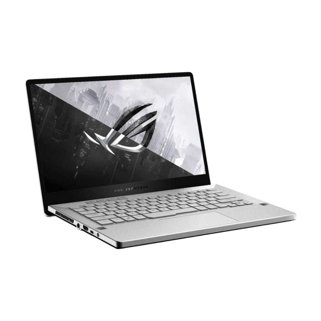 ASUS ROG Zephyrus G14 – 14" FHD 120Hz – AMD Ryzen 9 4900HS – RTX 2060 Max-Q – 16GB RAM – 1TB SSD – Moonlight White – GA401IV-BR9N6