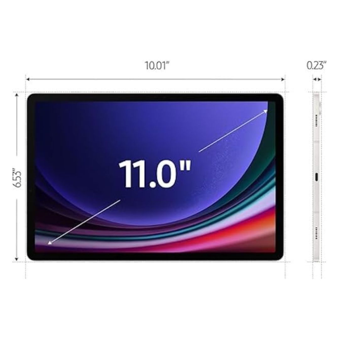 Samsung Galaxy Tab S9 – 11" 256GB – Wi-Fi – with S Pen – Beige – SM-X710NZEEXAR