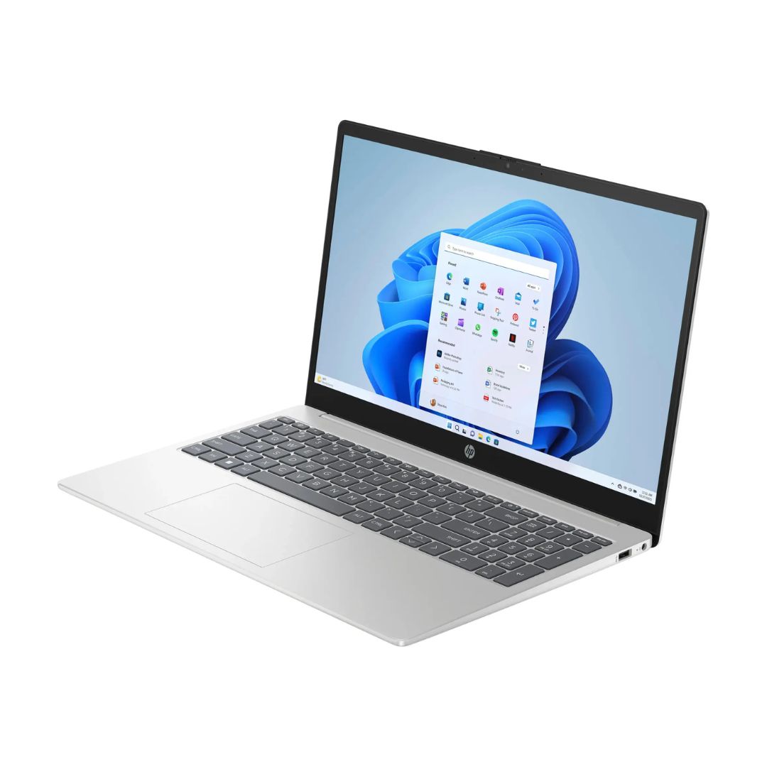 HP – 15.6" FHD Laptop – AMD Ryzen 5 7520U – 16GB RAM – 256GB SSD – Natural Silver – 15-fc0093dx