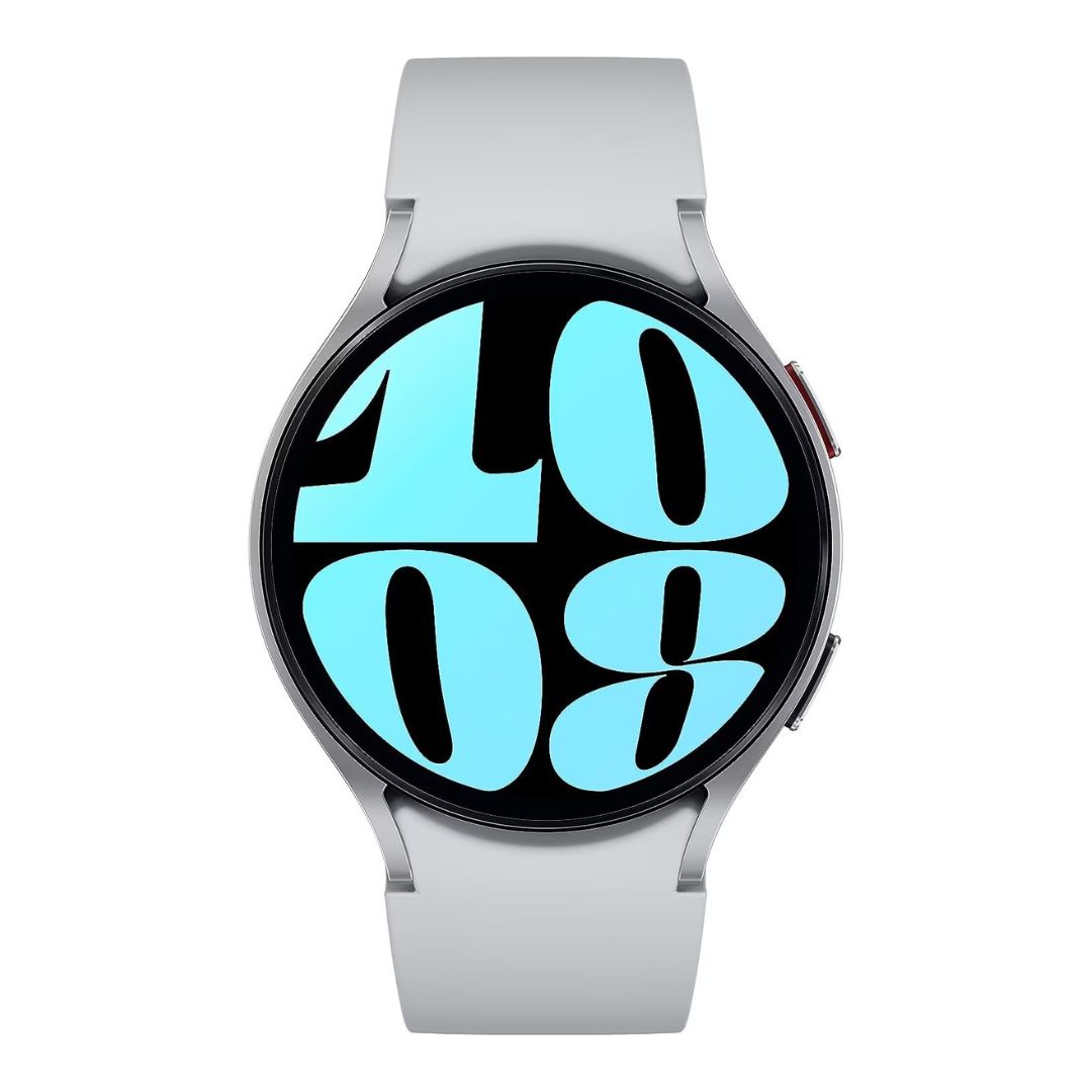 Samsung Galaxy Watch6 Aluminum Smartwatch 44mm BT - Silver - SM-R940NZSAXAA
