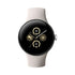 Google - Pixel Watch 2 Polished Silver Aluminum Case Smartwatch with Porcelain Active Band - Wi-Fi - GA05031-US