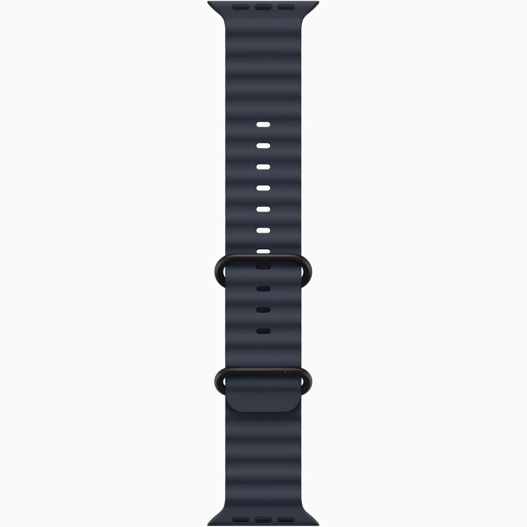 Apple Watch Ultra 2 (GPS+Cellular) 49mm Titanium Case with Black Ocean Band - Black