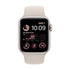 Apple Watch SE 2nd Gen GPS+Cel 44MM Aluminum Case Starlight Sport Band Starlight - MNTX3LL/A