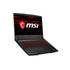 MSI GF65 Thin 10SDR-458 15.6" 120Hz - i7-10750H - GTX 1660 Ti - 8GB RAM - 512GB SSD - Black - GF65458