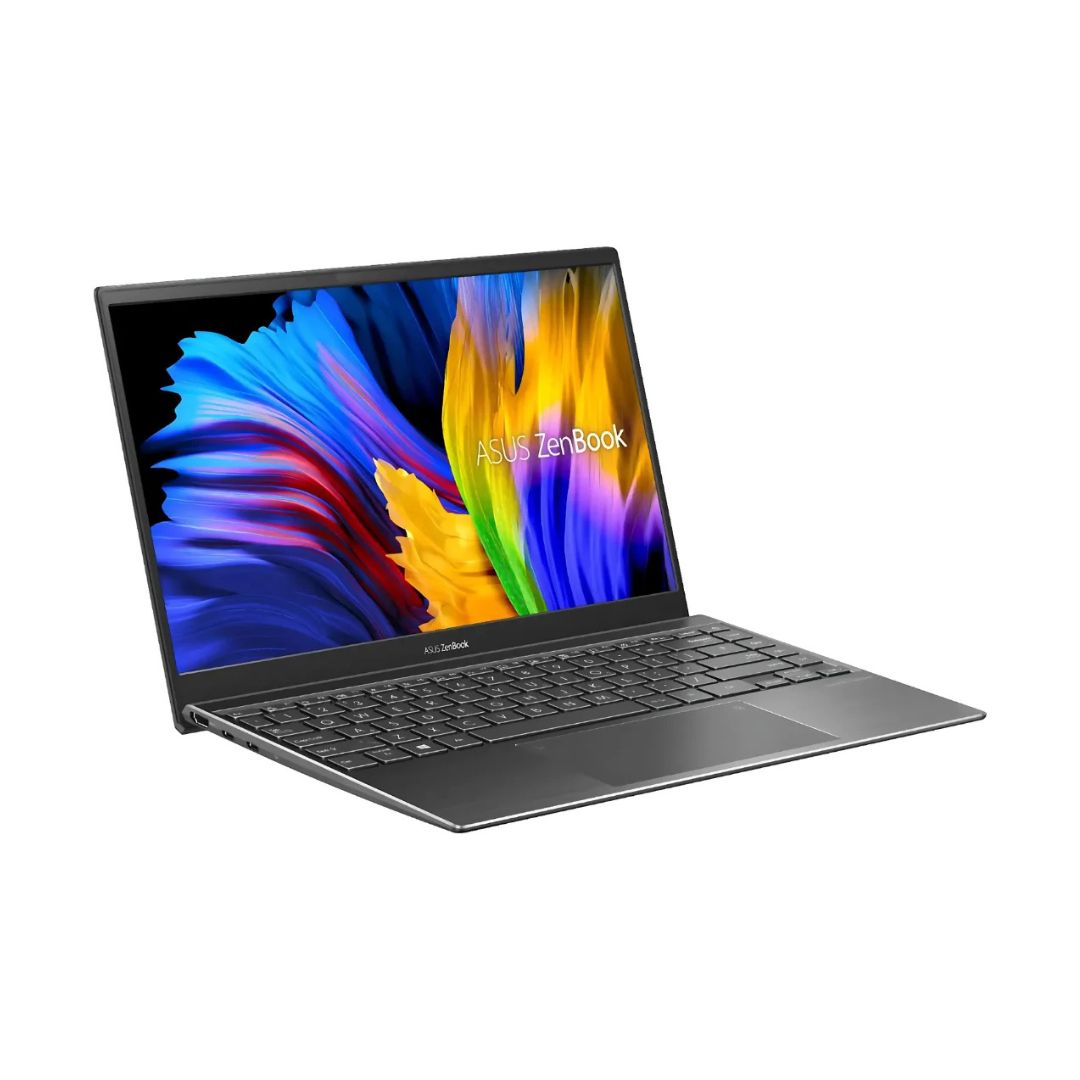 ASUS Zenbook 14" Laptop - Ryzen 5 5500U - 8GB RAM- MX450 - 256GB SSD - Light Gray