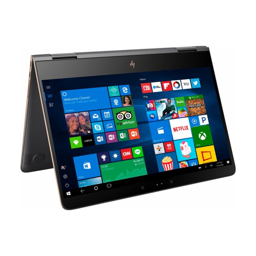 HP Spectre x360 2-in-1 – 13.3" UHD Touch – i7-7500U – 16GB RAM – 512GB SSD – Dark Ash Silver – 13-ac033dx