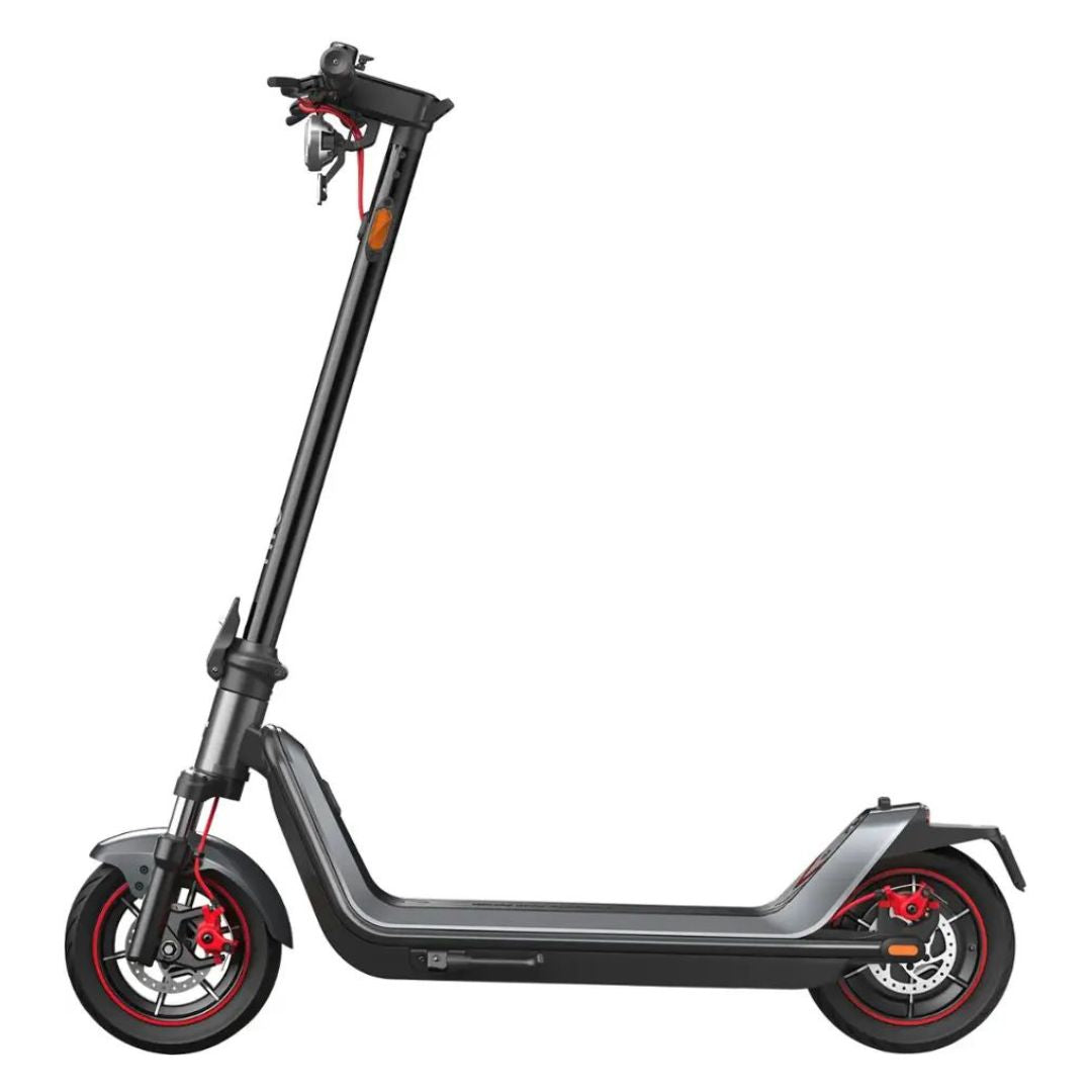 NIU - KQi 300X Foldable Electric Kick Scooter W/ 37 mi Max Range & 23.7 mph Max Speed - Space Grey - KST33FG1A11