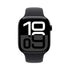 Apple Watch Series 10 GPS + Cellular 46mm Aluminum Case with Black Sport Band - MWY43LW/A