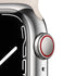 Apple Watch Series 7 (GPS + Cellular, 41mm) Starlight Aluminum Case with Starlight Sport Band - MKH83LL/A
