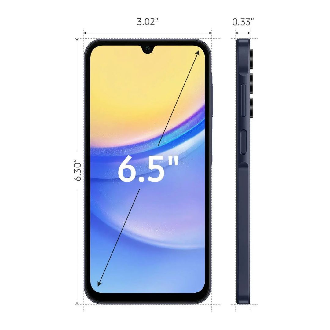 Unlocked Samsung Galaxy A15 5G - 128GB - Blue Black - SM-A156UZKDXAA