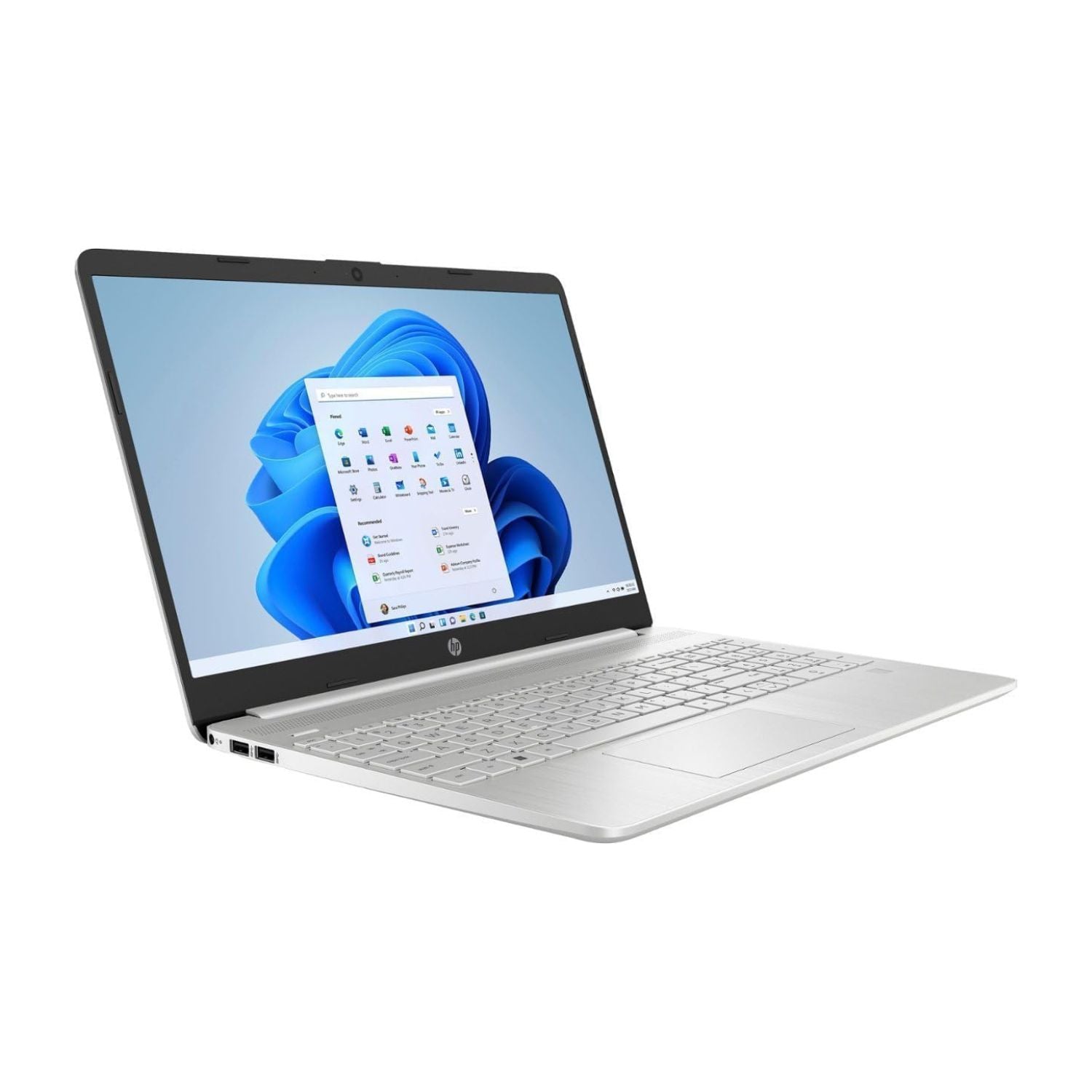 HP Laptop – 15.6" WXGA Touch – Intel Core i3‑1215U – 8 GB RAM – 256 GB SSD – Silver – 15‑dy5033dx