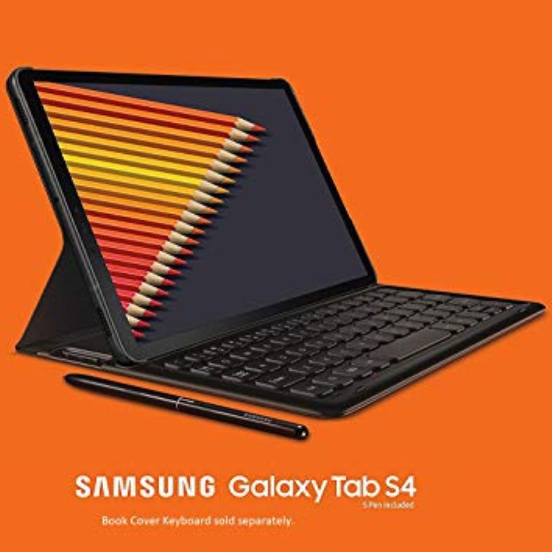 AT&T - Samsung Galaxy Tab S4 10.5"" 64GB Black w/ S Pen SM-T837AZKAATT