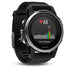 Garmin Fenix 5s 42mm Multisport GPS Fitness Watch with Black Band - 010-01685-02