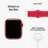 Apple Watch Series 8 GPS 45mm Alum Case Red Sport Band - S/M - MNUR3LL/A