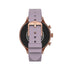 Fossil - Gen 6 Smartwatch 42mm Purple Silicone - Rose Gold - FTW6080V