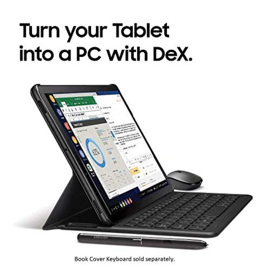 AT&T - Samsung Galaxy Tab S4 10.5"" 64GB Black w/ S Pen SM-T837AZKAATT