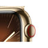 Apple Watch Series 9 (GPS+Cell) 41mm Case w/ Gold Milanese Loop - MRJ73LW/A