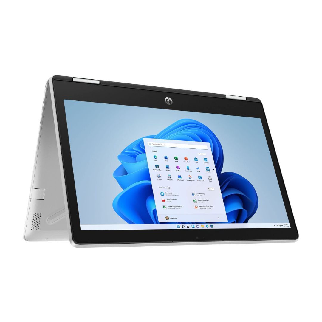 HP Pavilion x360 - WXGA Touch - N5030 - 4GB RAM - 128GB SSD - Silver