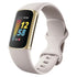 Fitbit Charge 5 – Advanced Fitness & Health Tracker – Soft Gold / White Band – FB421GLWT