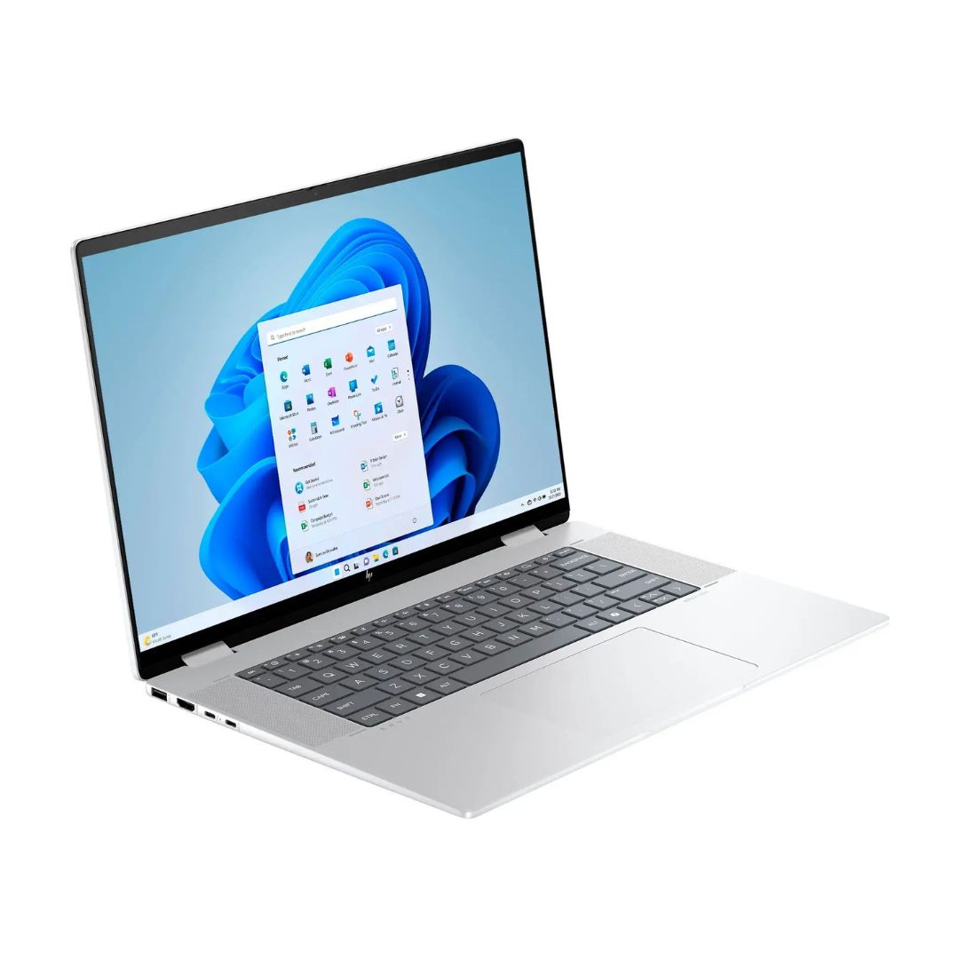 HP Envy x360 Laptop – 16" WUXGA Touch – Ultra 7 155U – 32GB RAM – 2TB SSD – Glacier Silver – 16-ac0033dx