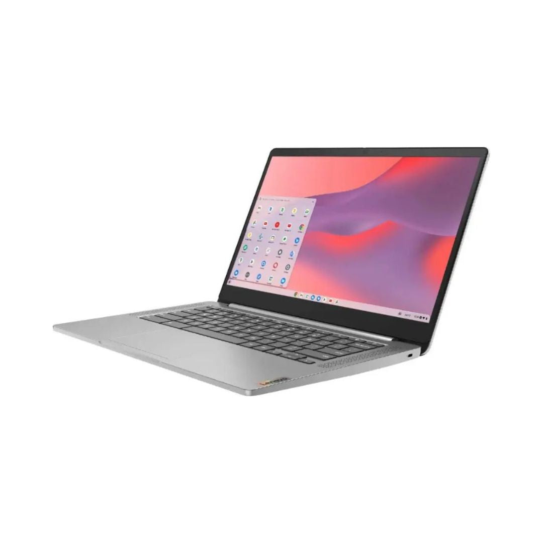 Lenovo Chromebook 3 – 14" FHD Touchscreen – MediaTek MT8183 – 4GB RAM – 64GB eMMC – Arctic Grey – 82KN0001US