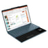 Lenovo Yoga Book 9i 2-in 113.3" 2.8K Dual Screen OLED Touchscreen Laptop -  Intel Core i7-1355U - 16GB RAM - 512GB NVMe - Tidal Teal - 82YQ0007US w/ Accessories