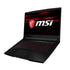 MSI GF63 Thin 15.6" Gaming Laptop - Core i5-10300H - 8GB DDR4-256GB SSD - Black